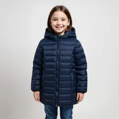 YAMP - Parka Con Capucha Niña Manga Larga