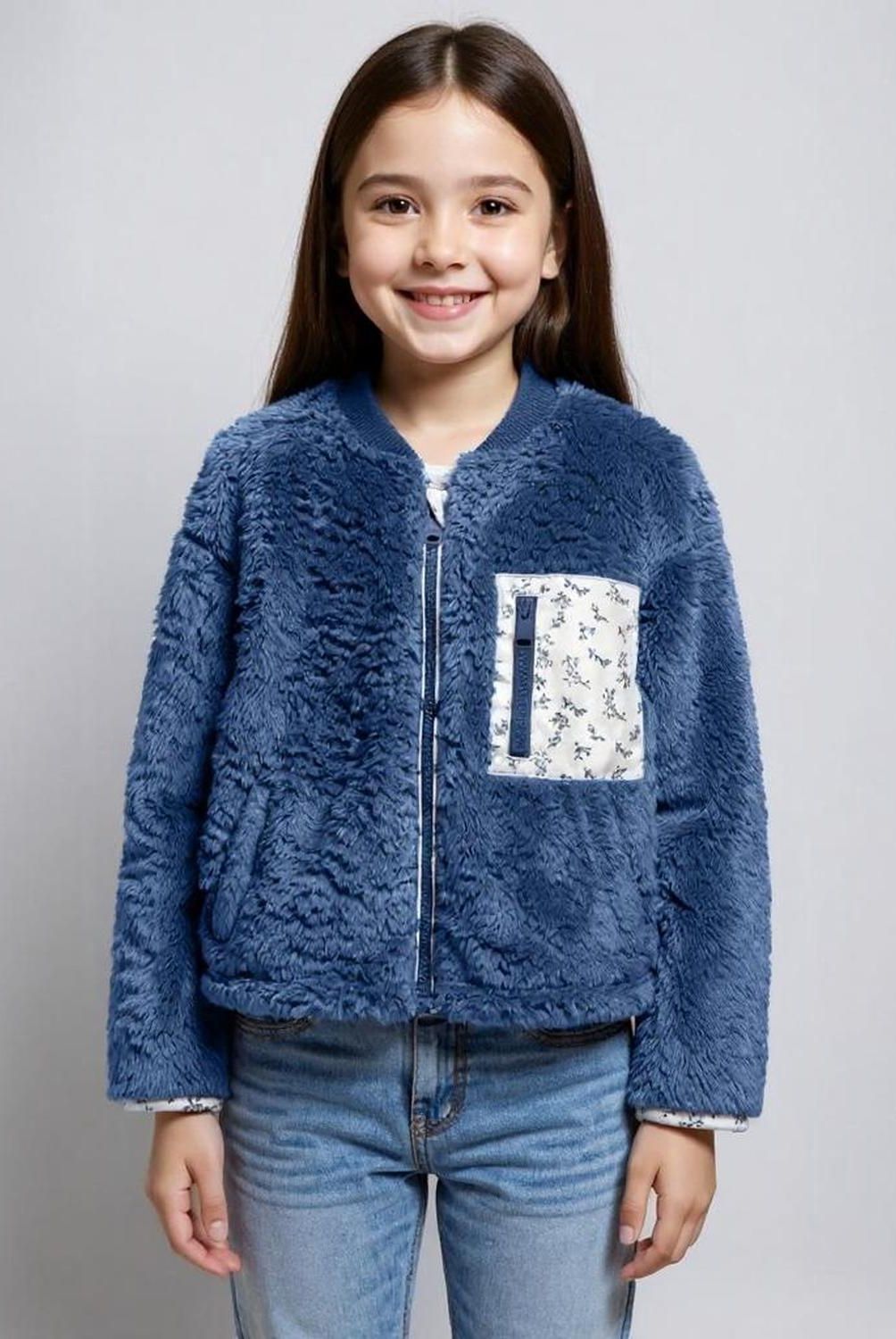 YAMP - Polerón Bomber Peludo Niña Yamp