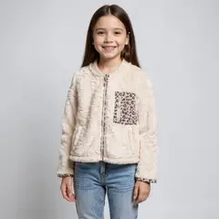 YAMP - Polerón Bomber Peludo Niña