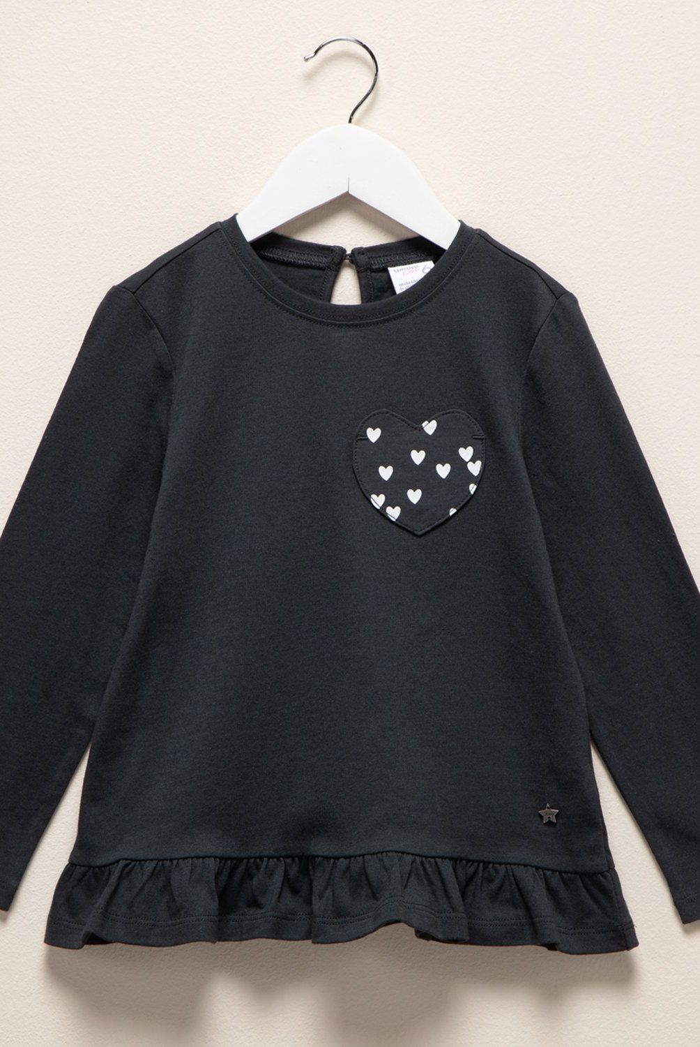 YAMP - Polera Manga Larga Algodón Yamp Niña Estampada