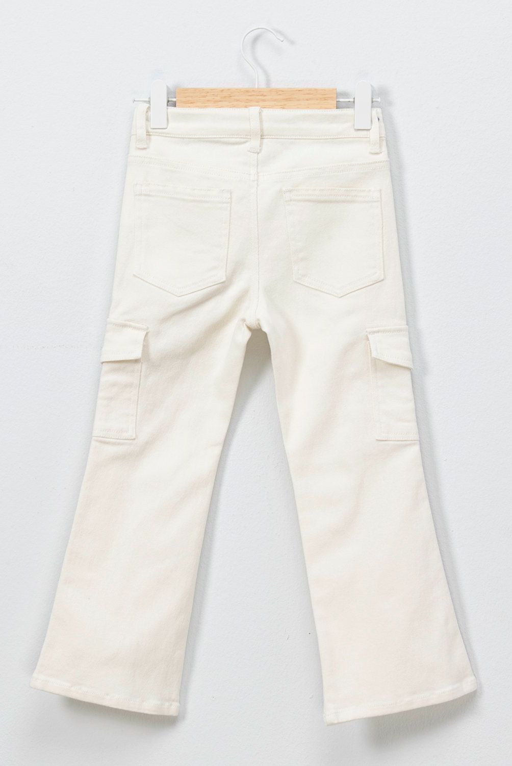YAMP - Pantalón Cargo Yamp Niña Algodón Tiro Medio Casual