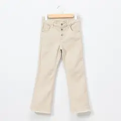 YAMP - Pantalón Flare de Algodón con Diseño Floral Niña