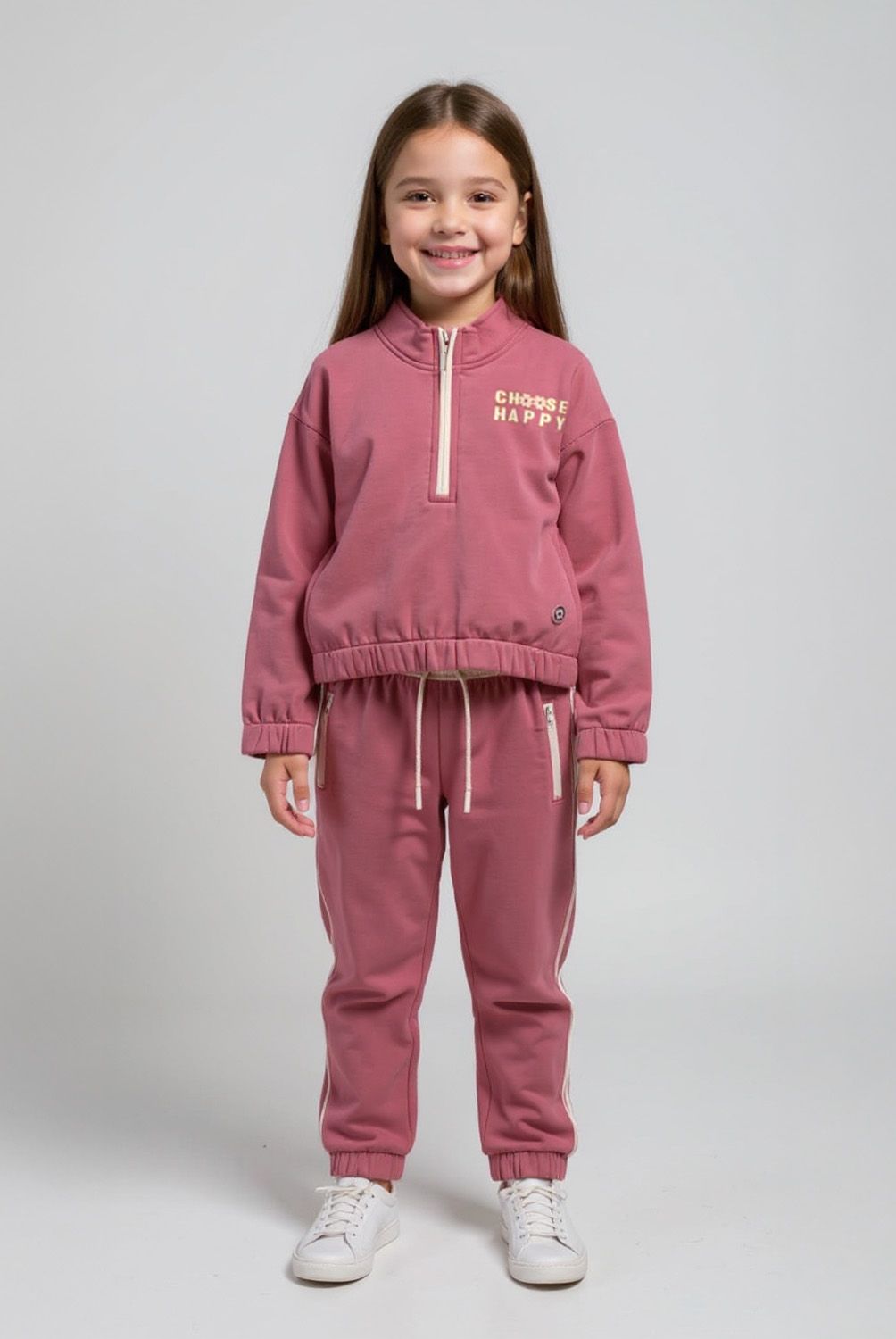 YAMP - Conjunto Polerón y Pantalón de Buzo Niña Yamp Polialgodón