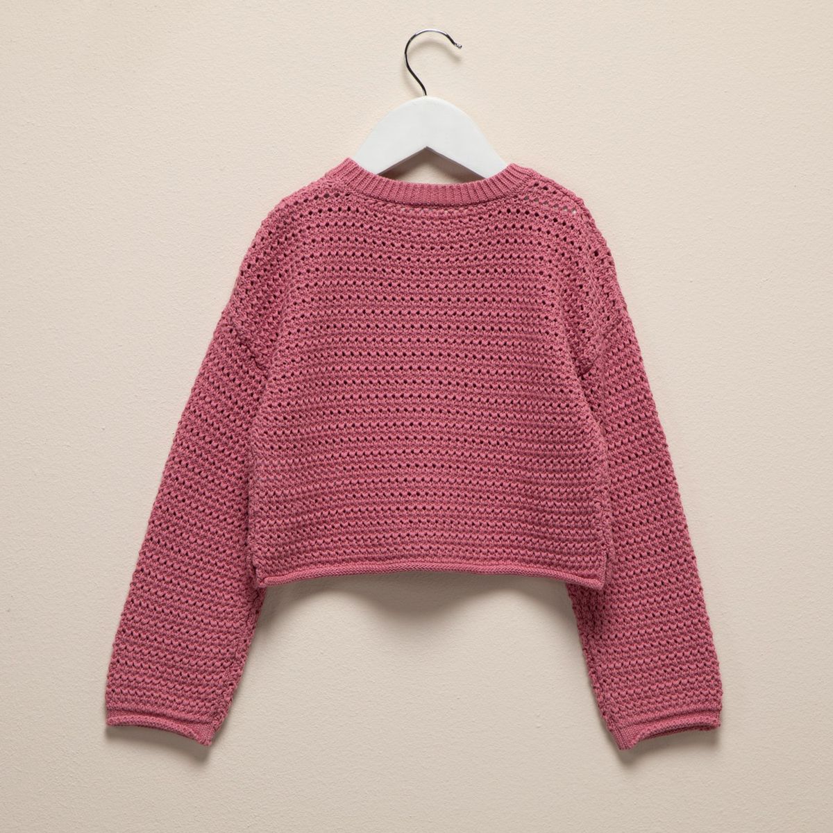 YAMP - Sweater Niña Yamp Algodón Manga Larga Cuello Redondo