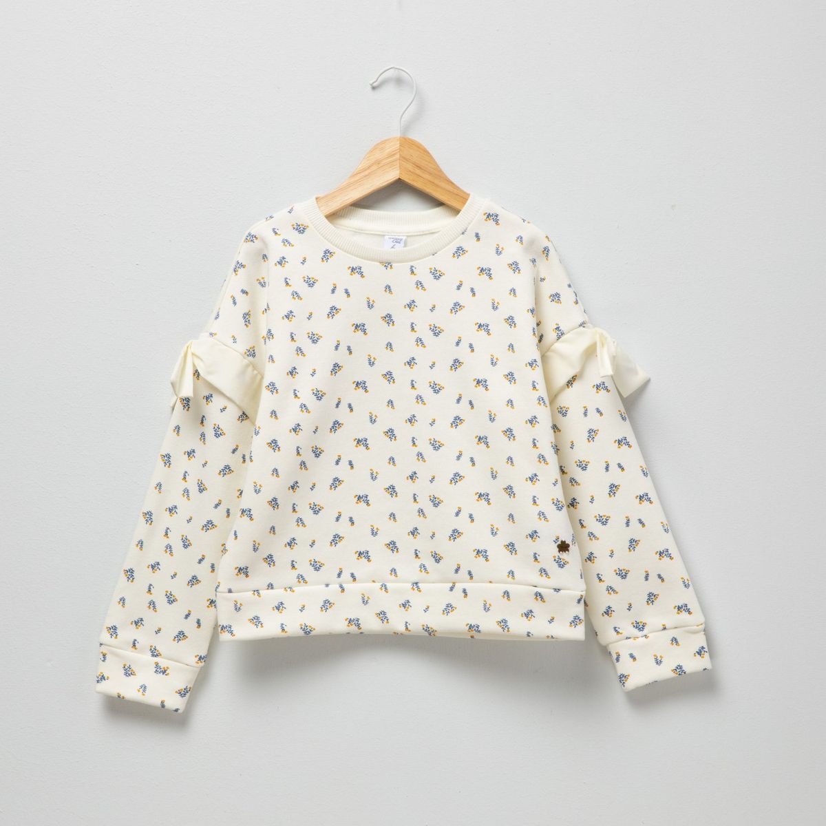 YAMP - Polerón Yamp Polialgodón Diseño Floral Niña Manga Larga