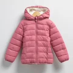YAMP - Parka Con Capucha Forro Peludo Niña