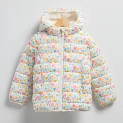 YAMP - Parka Con Capucha Forro Peludo Niña