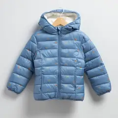 YAMP - Parka Con Capucha Forro Peludo Niña