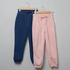 YAMP - Pack 2 Pantalones De Buzo Polar Niña