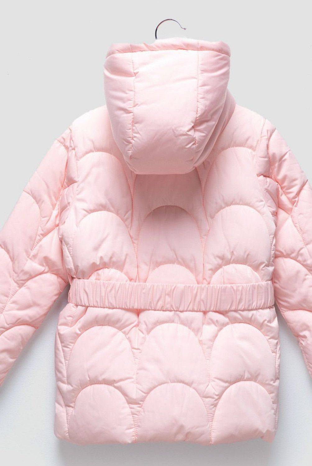 YAMP - Parka Larga Con Cinturón Forro Peludo Niña Yamp