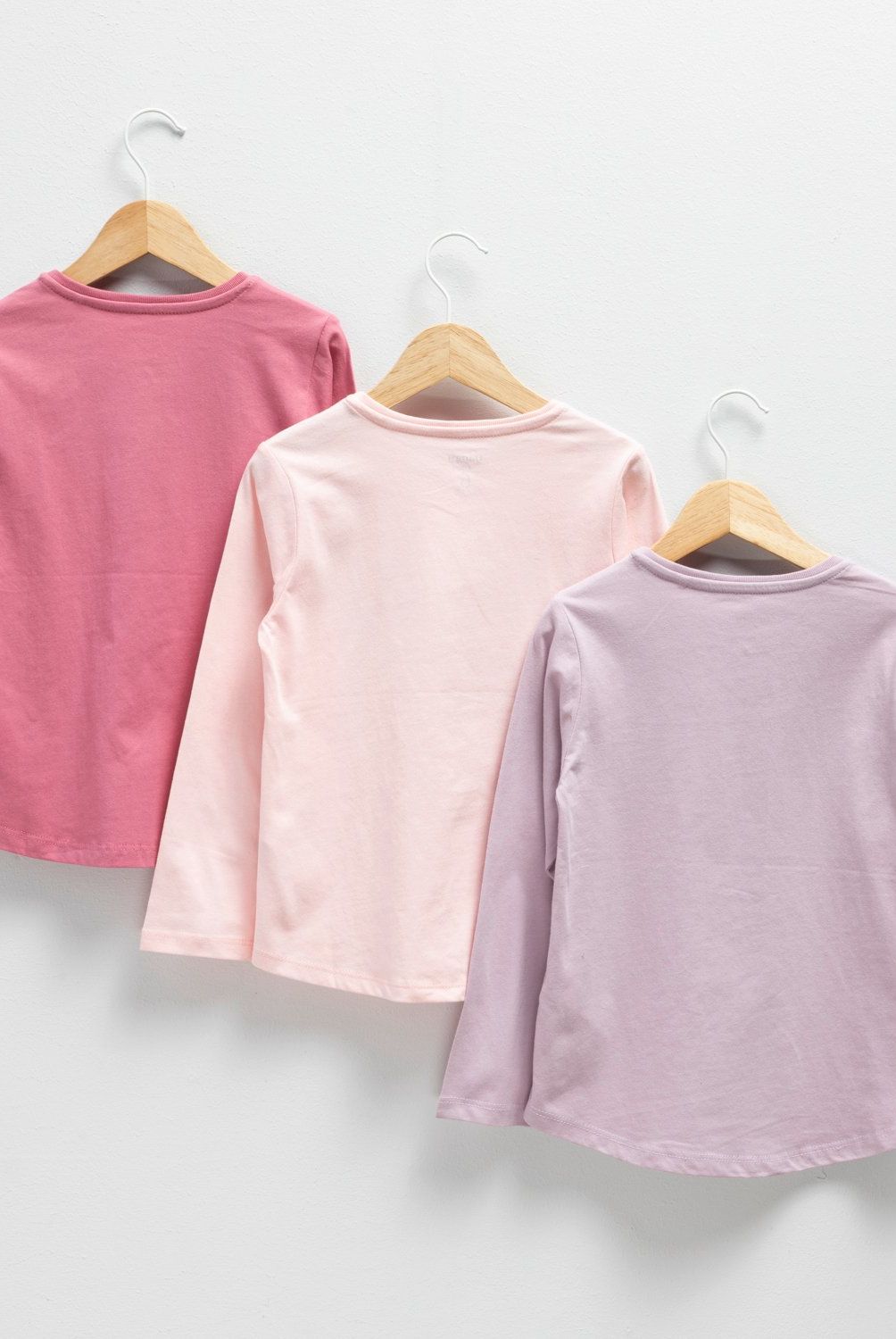 YAMP - Pack 3 Poleras Manga Larga Algodón Niña Yamp Estampadas