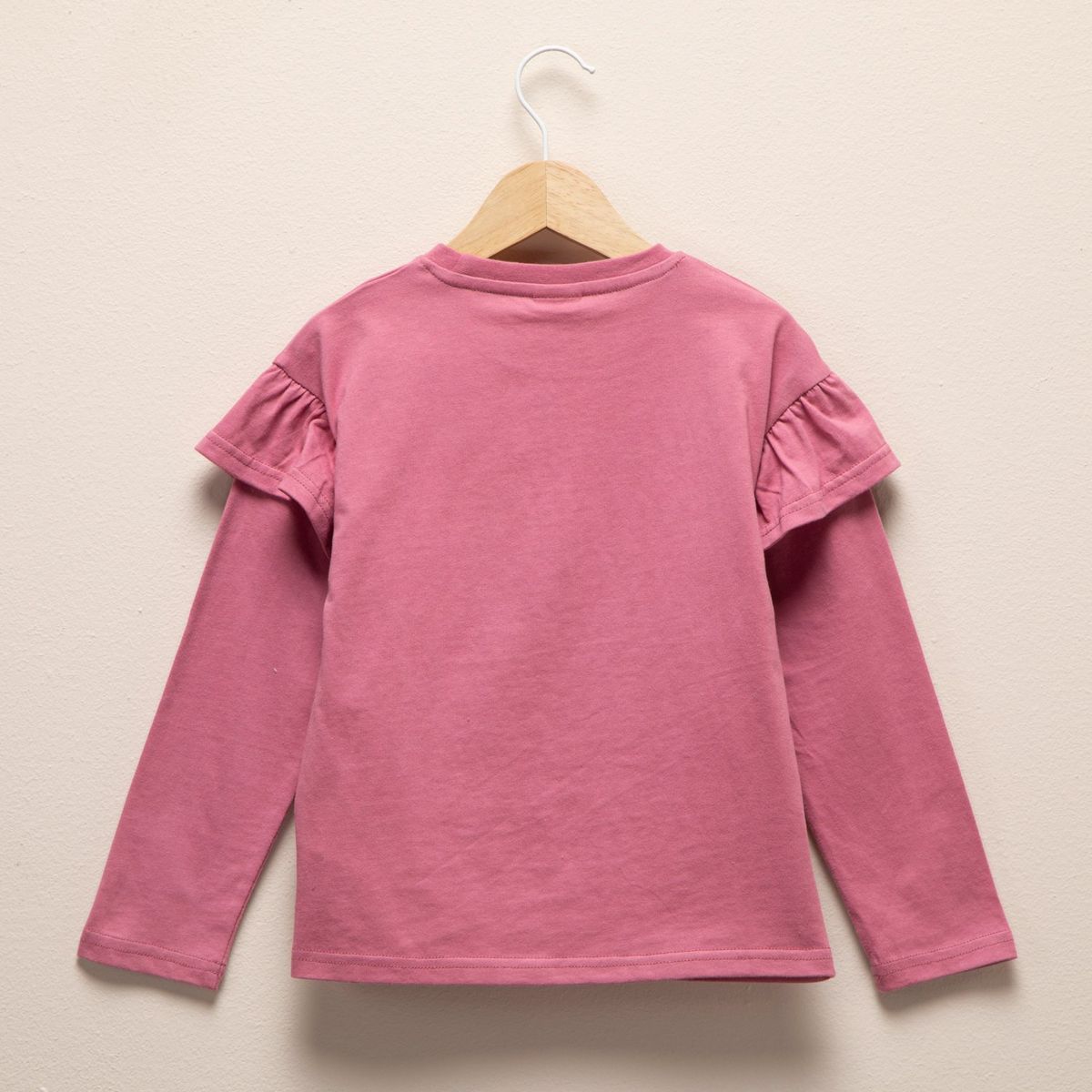 YAMP - Polera Manga Larga Algodón Estampada Niña Yamp