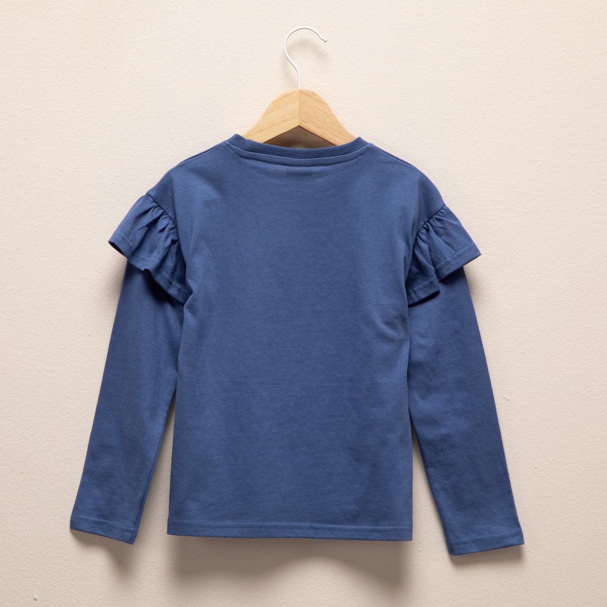 YAMP - Polera Manga Larga Algodón Estampada Niña Yamp