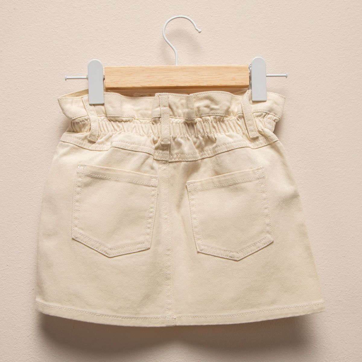 YAMP - Falda Mini Yamp Algodón Flores Niña Cintura Elasticada