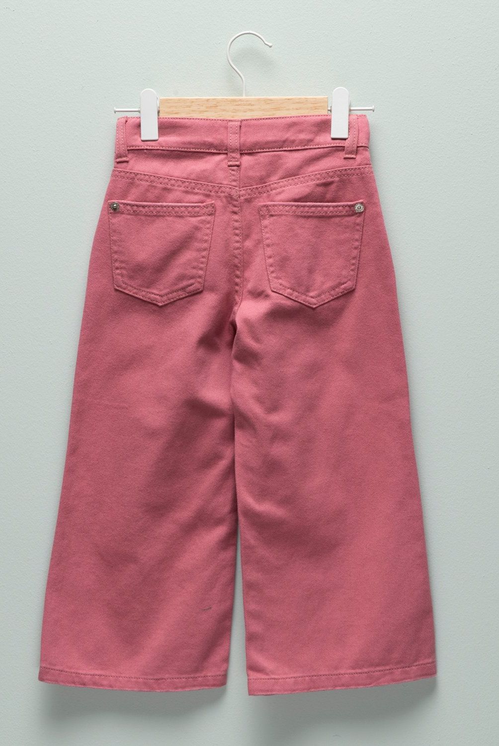 YAMP - Pantalón Yamp Casual 100% Algodón Niña Rayas Wide Leg