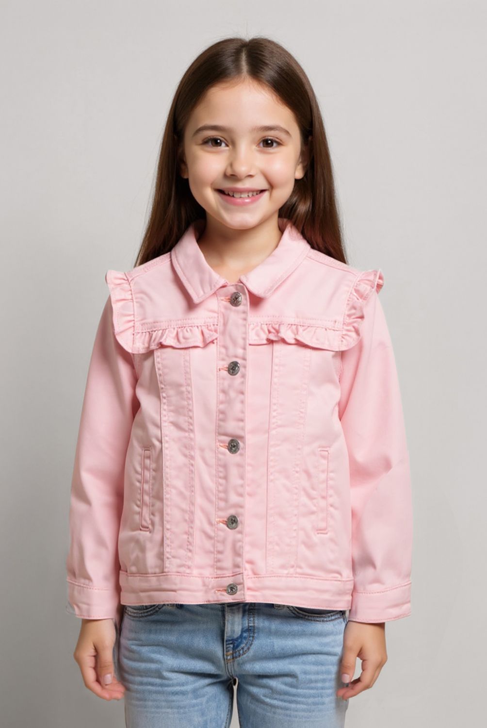 YAMP - Chaquetas Niña Yamp Polialgodón Manga Larga Casual