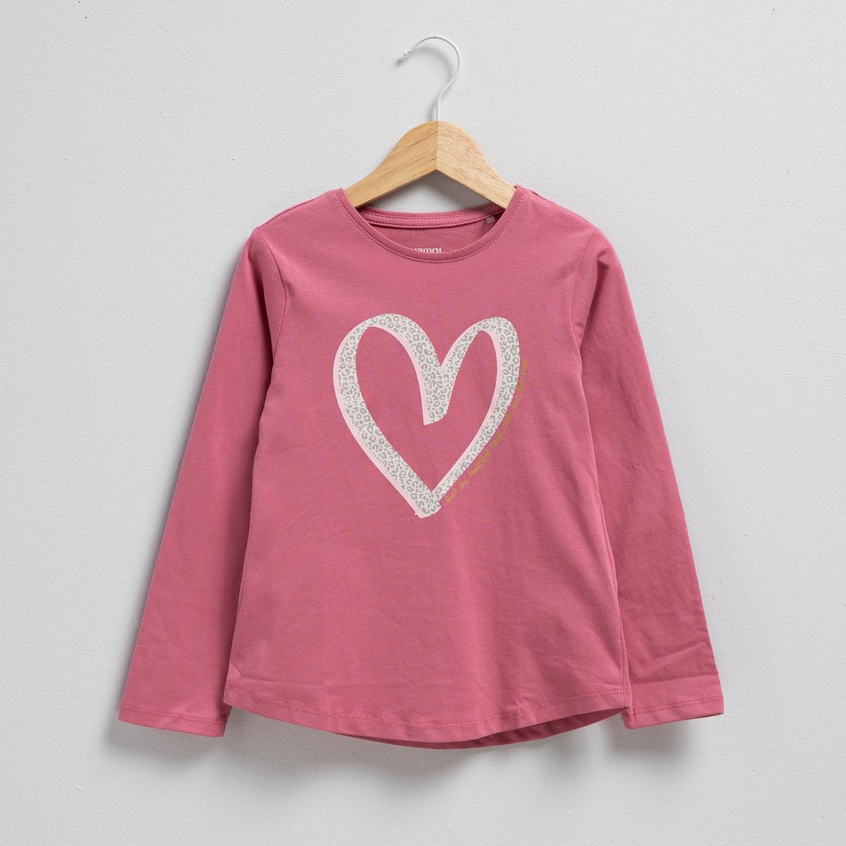 YAMP - Polera Manga Larga Algodón Estampada Niña Yamp