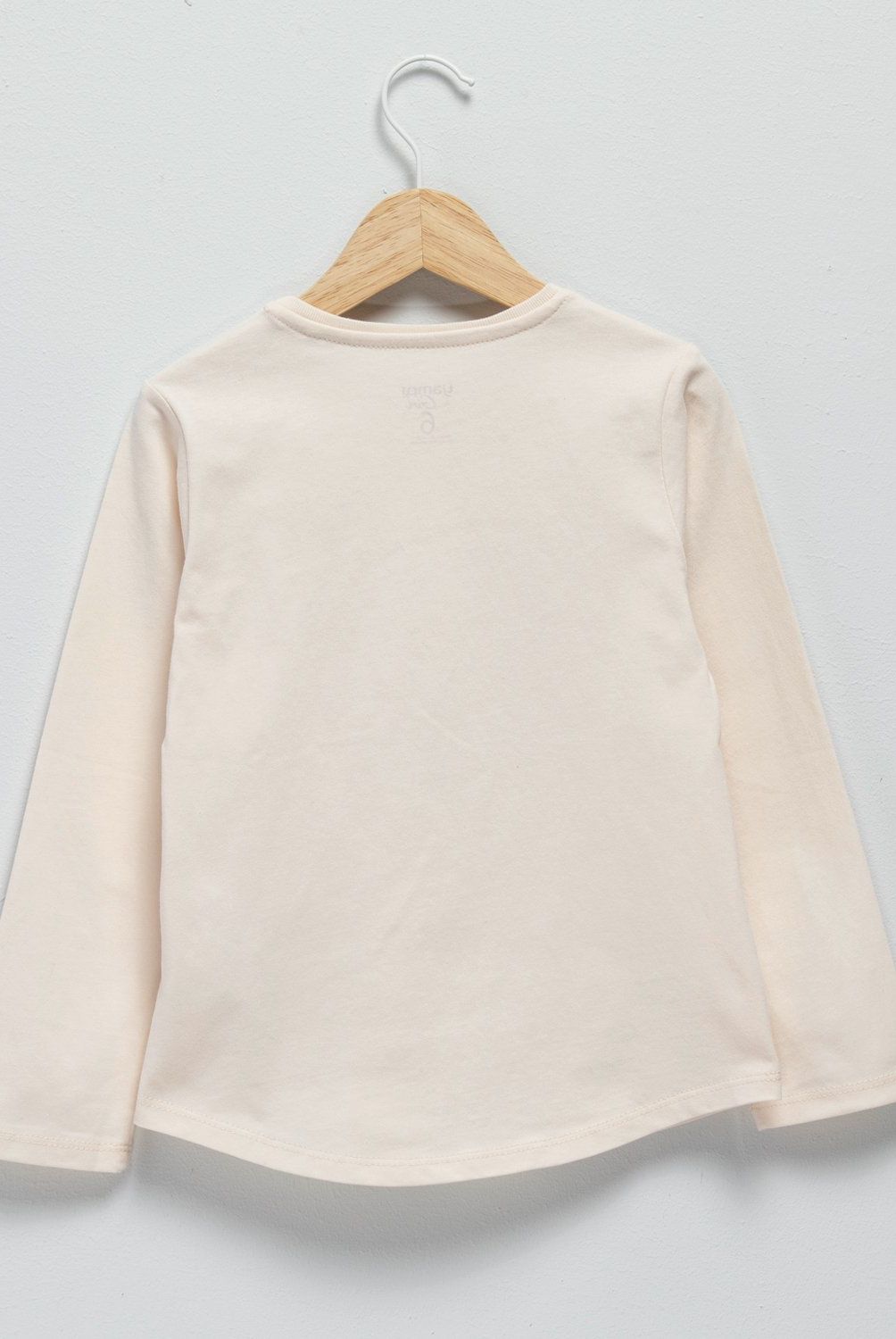 YAMP - Polera Manga Larga Algodón Estampada Niña Yamp