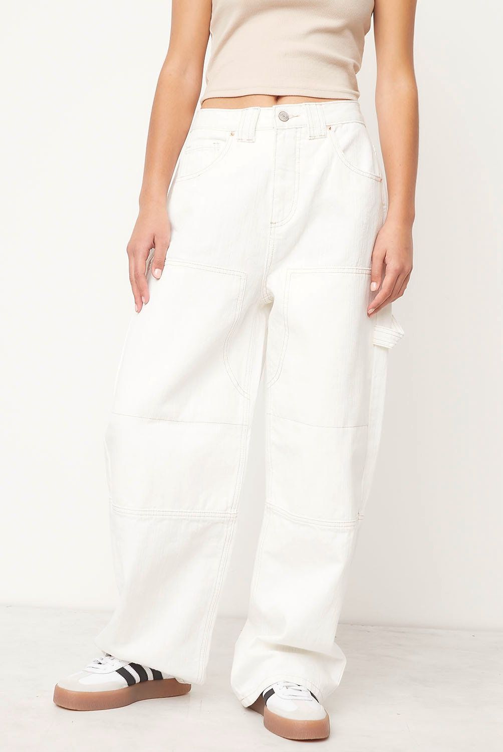 SYBILLA - Jeans Sybilla Mujer Wide Leg Denim Tiro Medio
