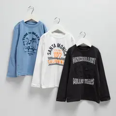 YAMP - Pack 3 Poleras Algodón Niño