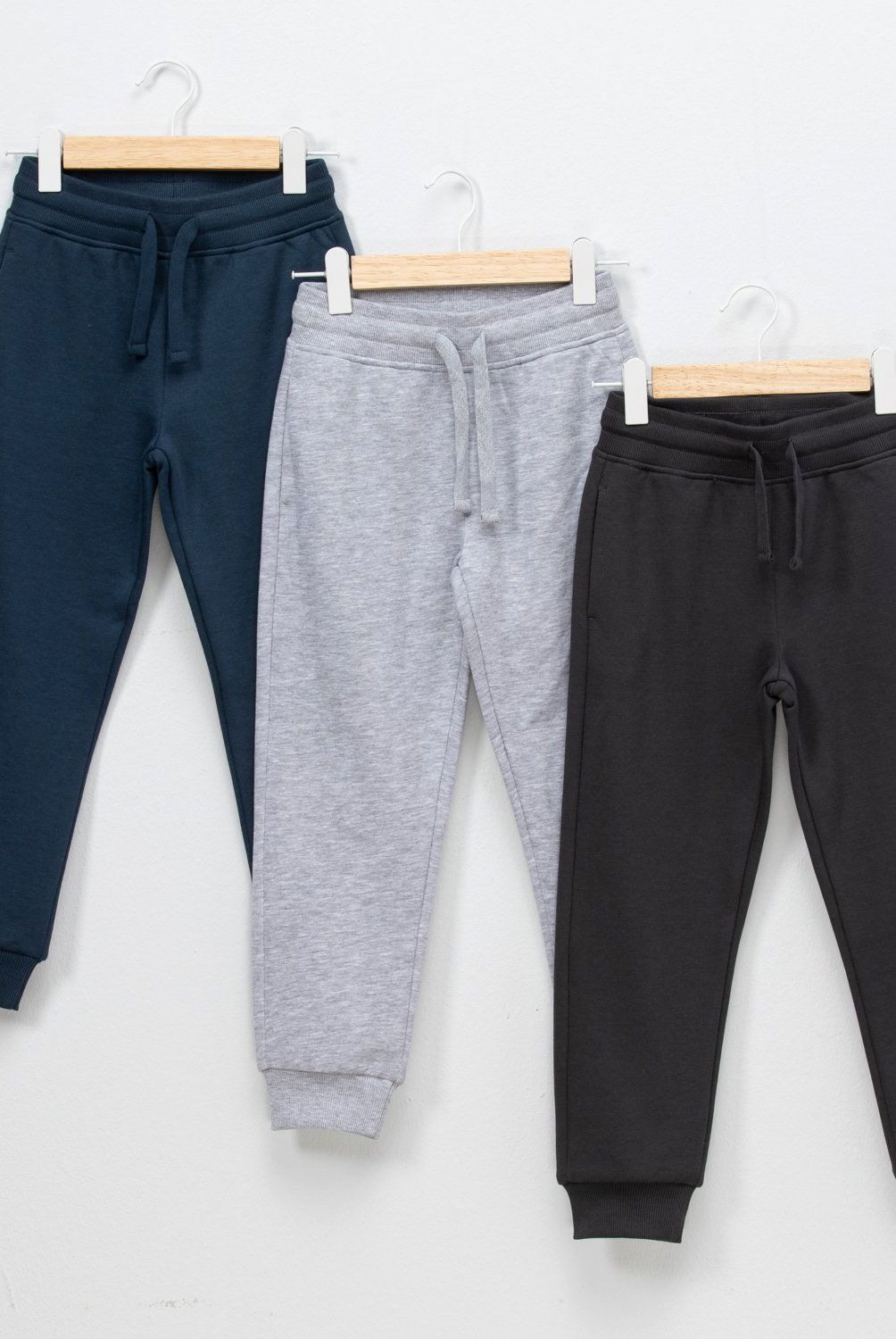 YAMP - Pack de 3 Pantalones Buzo Niño Yamp Polialgodón Jogger