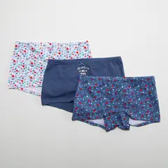 ELEVEN - Calzones Niña Algodón Pack x3 Estampados