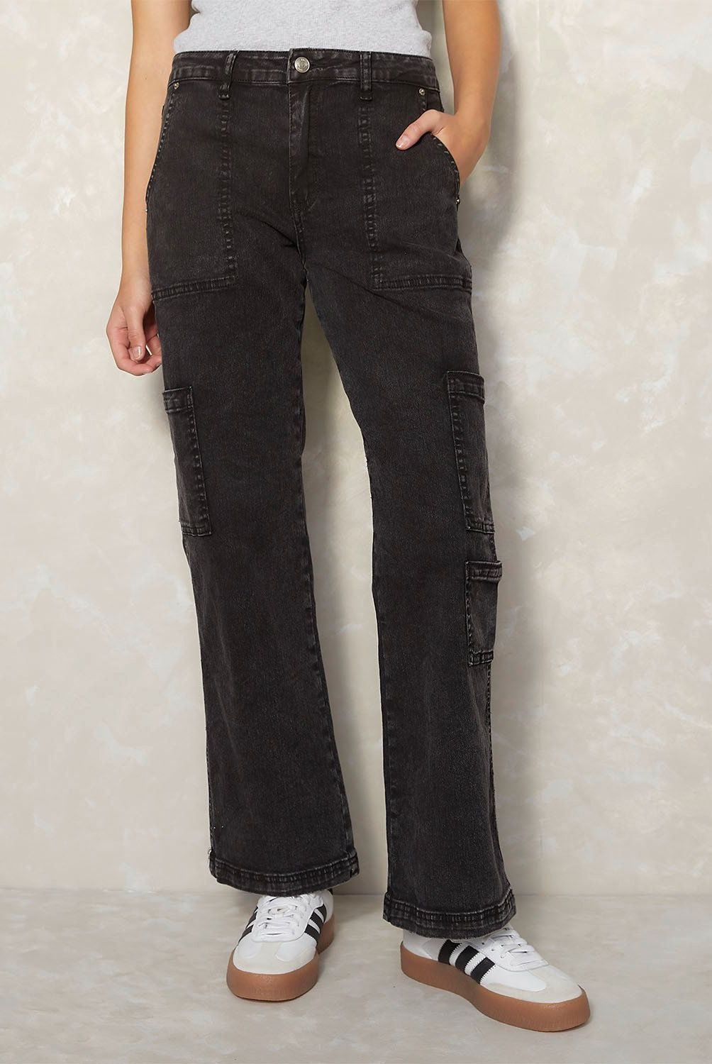 SYBILLA - Pantalón Sybilla Wide Leg Tiro Medio Mujer