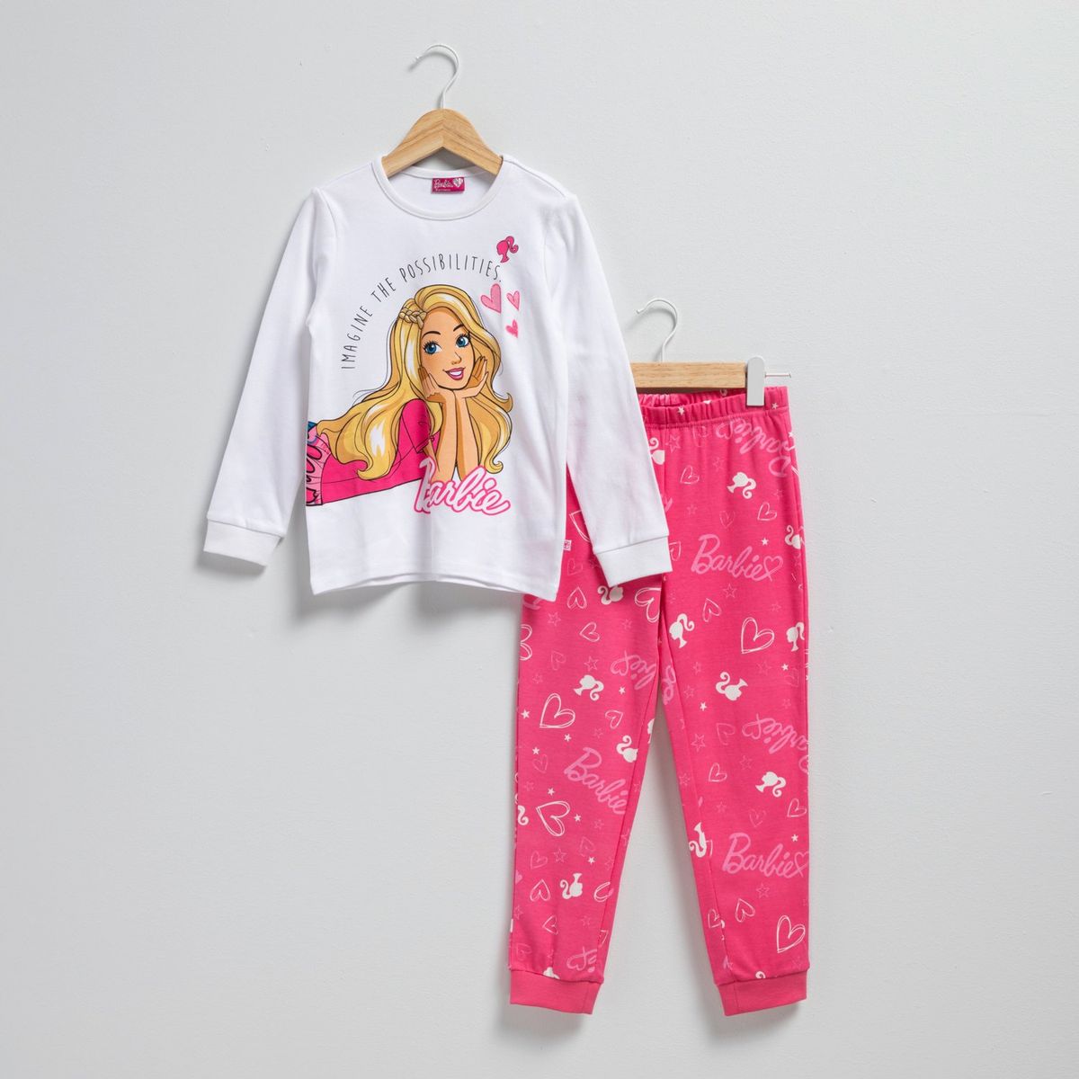 BARBIE - Conjunto Pijama Niña Barbie