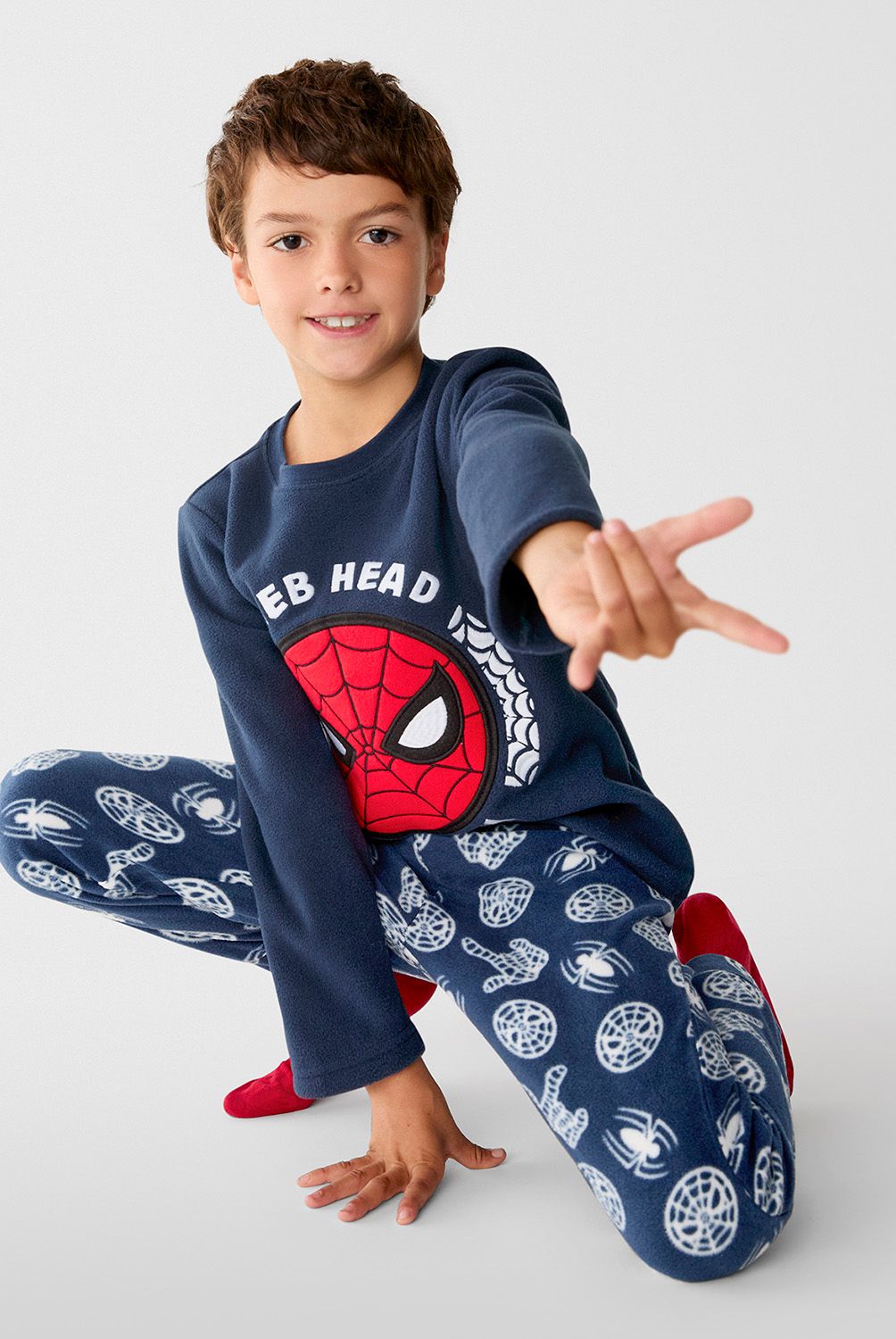 MARVEL - Conjunto Pijama Niño Spider Man Marvel