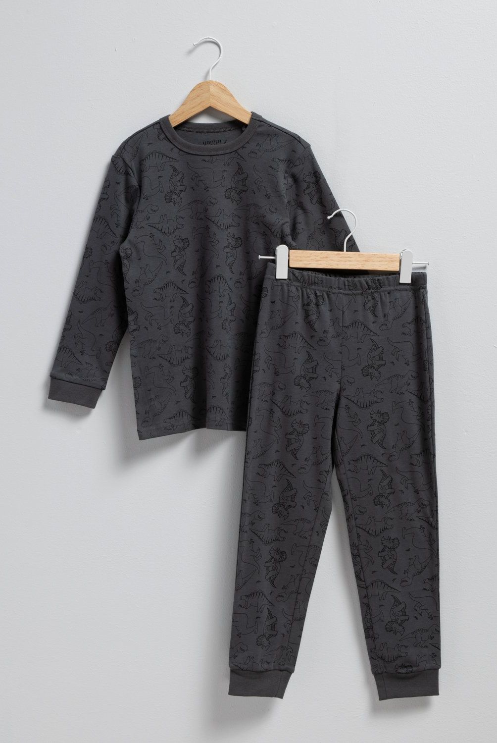 YAMP - Set de Pijama Niño Yamp Algodón Estampado Dinosaurios