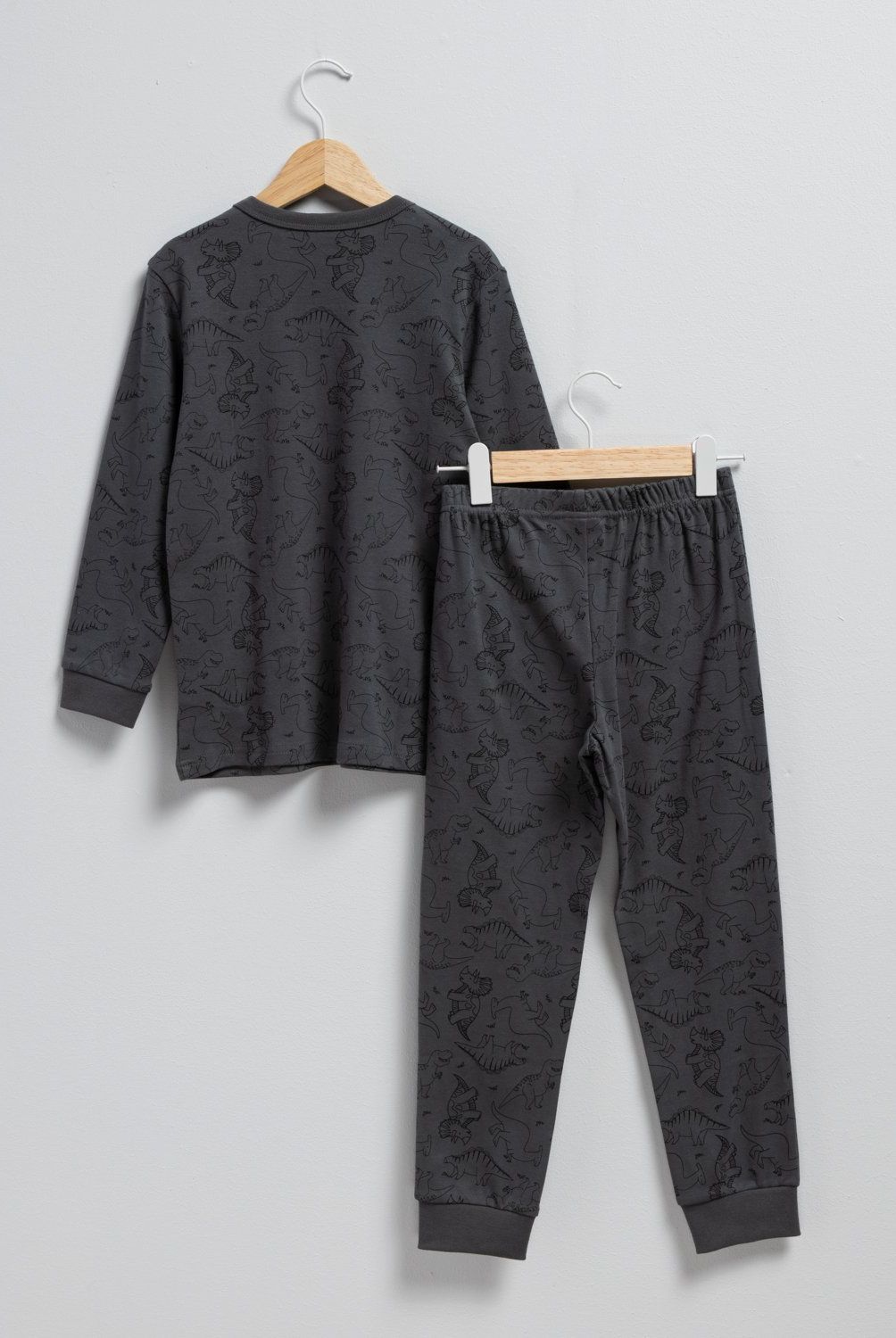 YAMP - Set de Pijama Niño Yamp Algodón Estampado Dinosaurios