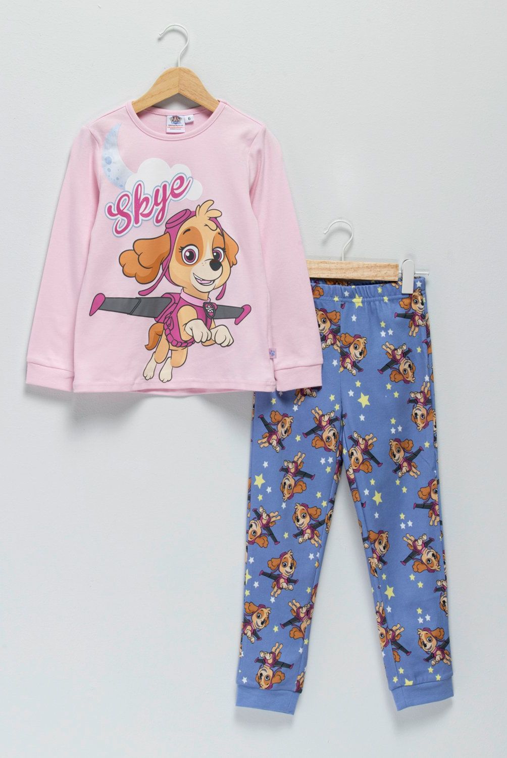 PAW PATROL - Conjunto Pijama Niña Paw Patrol