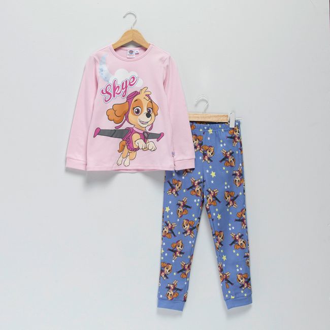 PAW PATROL - Conjunto Pijama Niña Paw Patrol