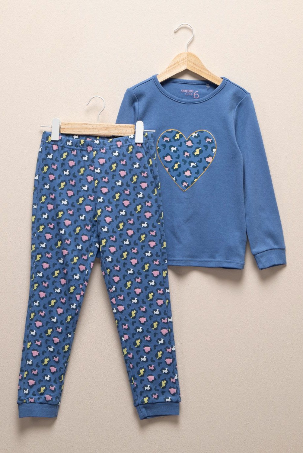 YAMP - Set de Pijama Yamp Niña Algodón Estampado