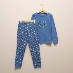 YAMP - Set de Pijama Niña Algodón Estampado