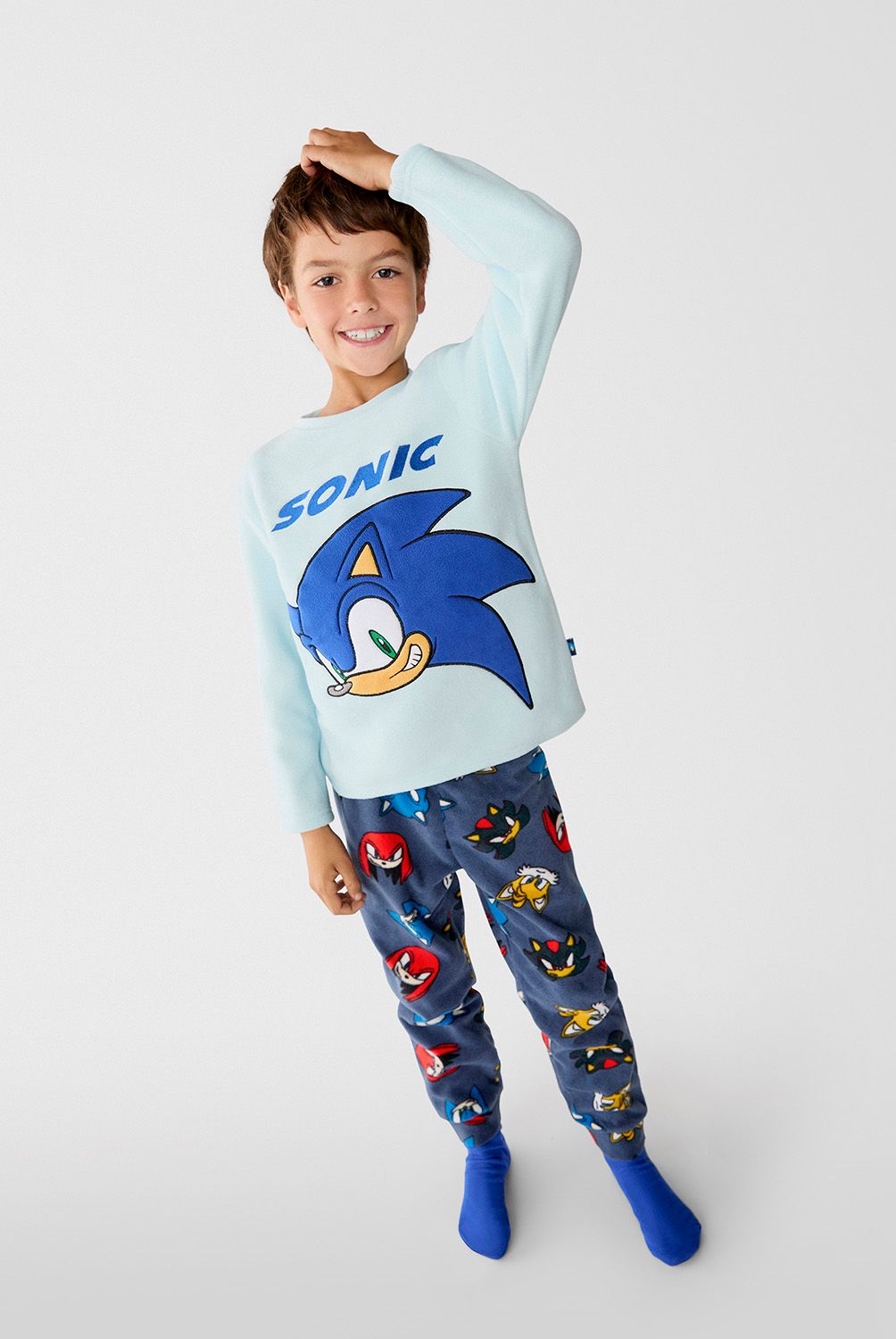 SONIC - Conjunto Pijama Niño Sonic