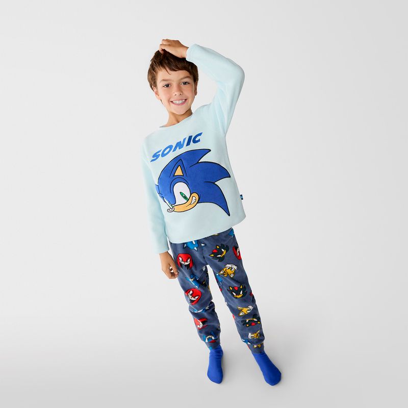SONIC - Conjunto Pijama Niño Sonic