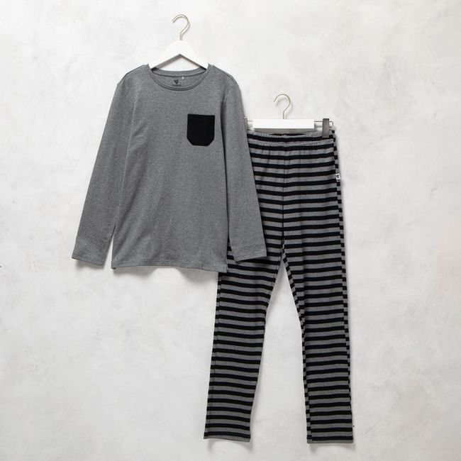 FEDERATION - Set de Pijama Niño Federation Algodón Rayas