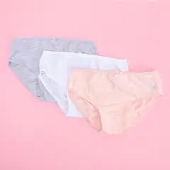 YAMP - Calzones Bebé Niña Algodón Pack x3