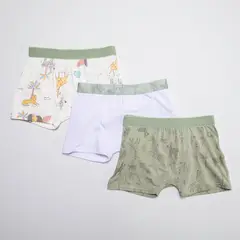 YAMP - Boxer Niño Algodón Estampado Pack x3