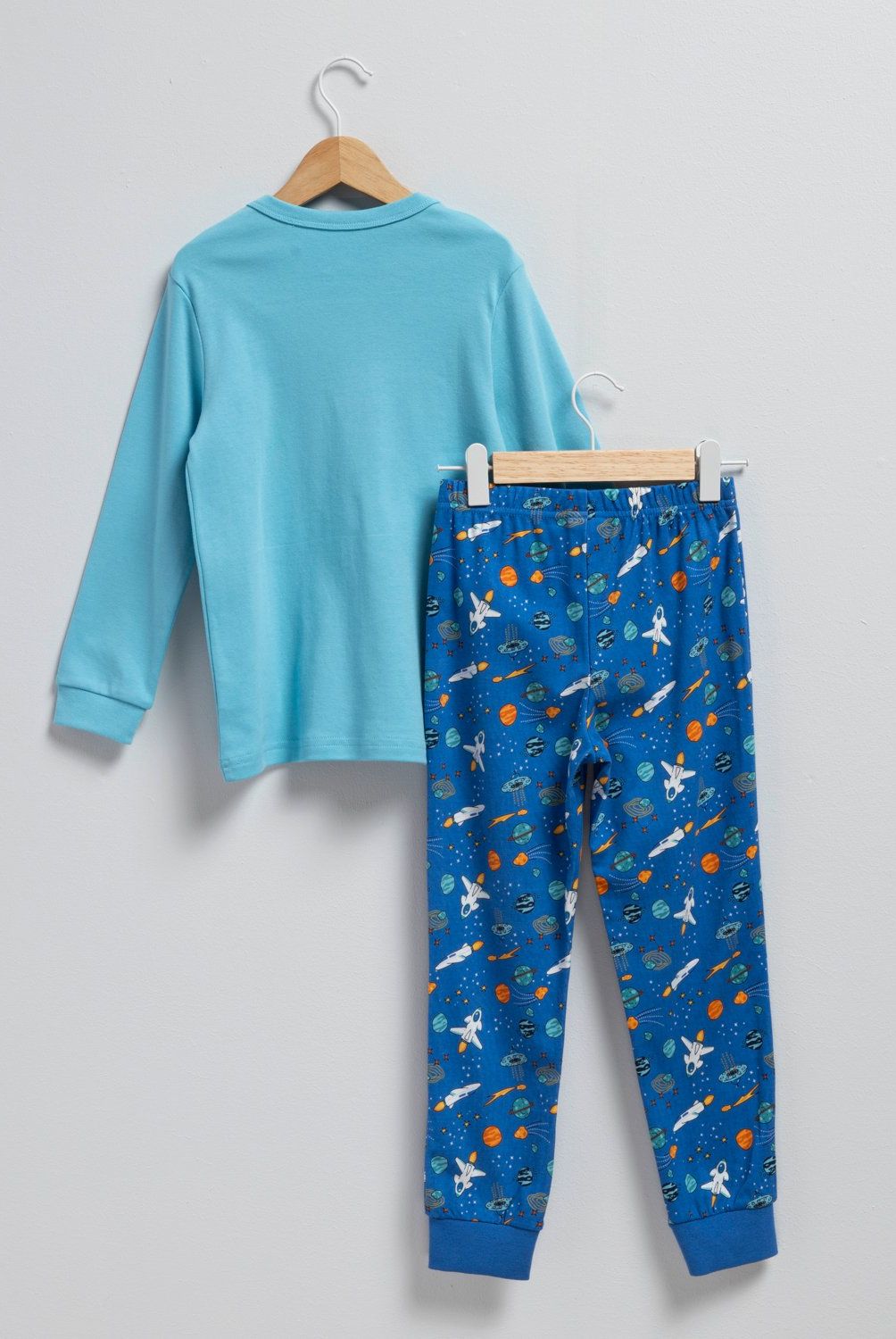 YAMP - Set de Pijama Niño Yamp Algodón Estampado Espacial