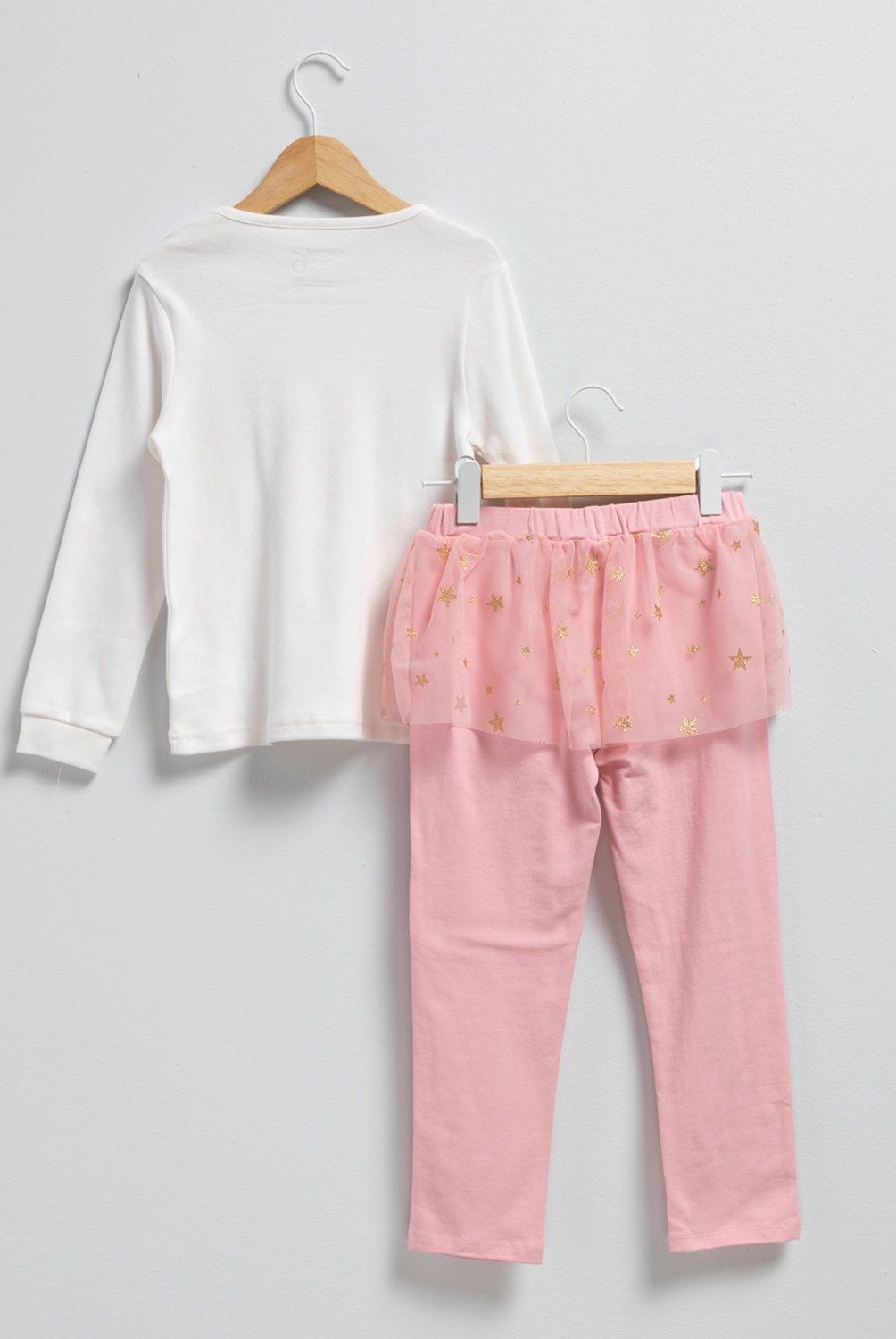 YAMP - Set de Pijama Niña Yamp Algodón Estampado Unicornio y Estrellas