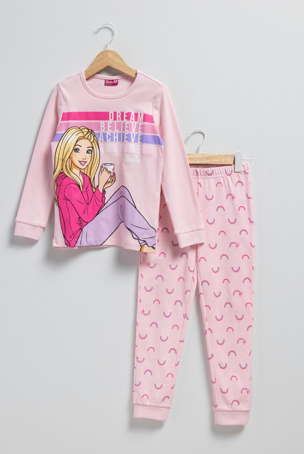 BARBIE - Conjunto Pijama Niña Barbie