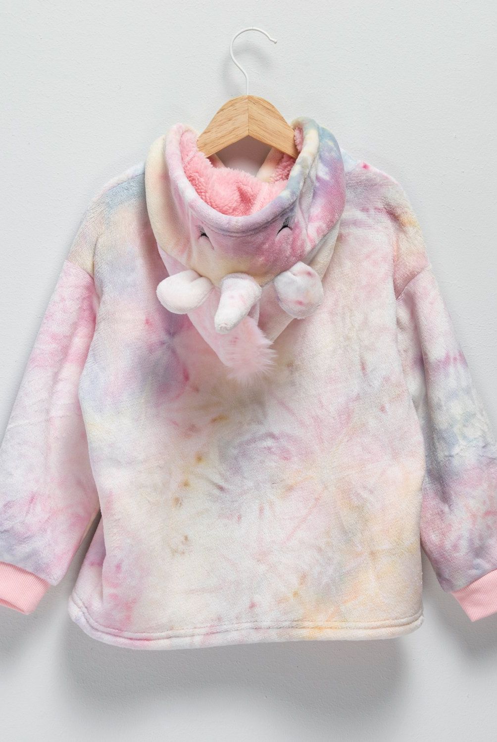 YAMP - Polerón Manta Pijama Niña Yamp Multicolor Tie Dye