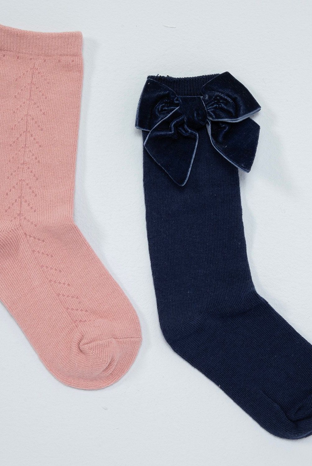 CONIGLIO - Calcetines Niña Coniglio Pack 2 Diseño Infantil Algodón