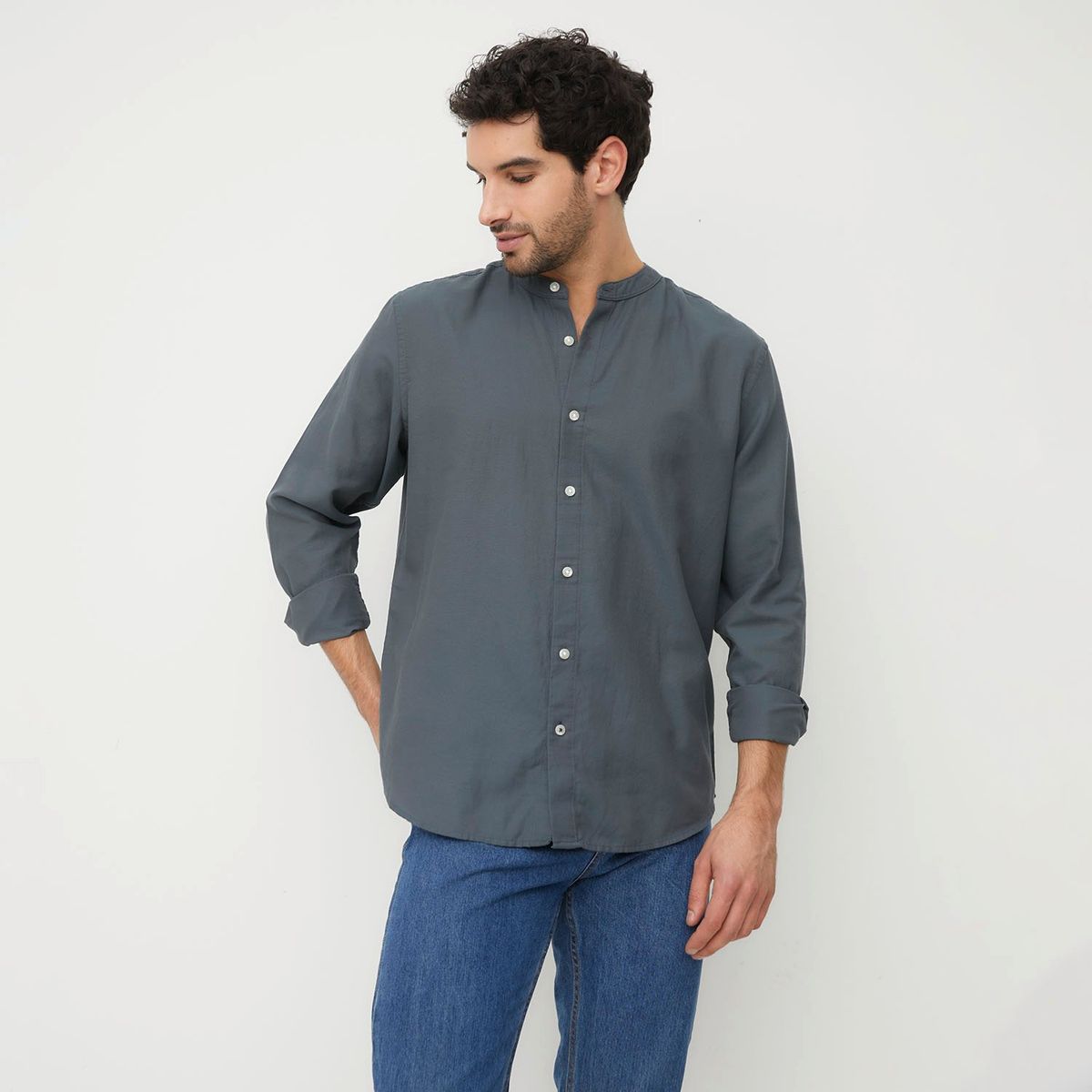 NEWPORT - Camisa Manga Larga Casual Algodón Hombre Newport