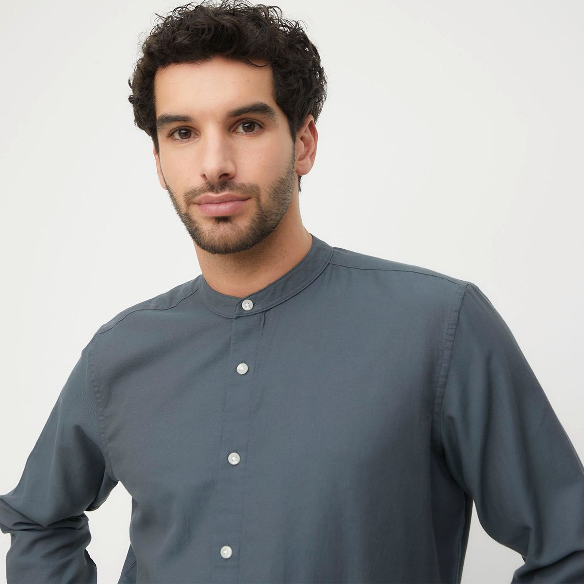 NEWPORT - Camisa Manga Larga Casual Algodón Hombre Newport