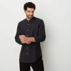NEWPORT - Camisa Manga Larga Casual Algodón Hombre