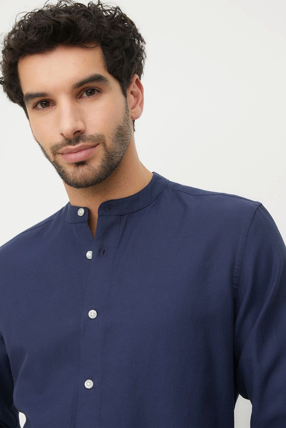 NEWPORT - Camisa Manga Larga Casual Algodón Hombre Newport