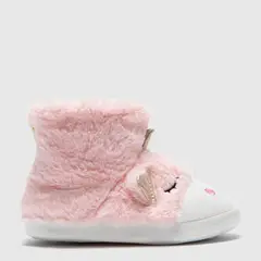 YAMP - Pantuflas Botas Niña Diseño Unicornio Rosado